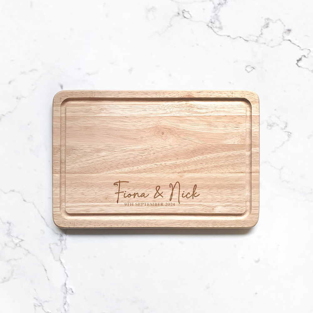 Personalised Chopping Board - Wedding